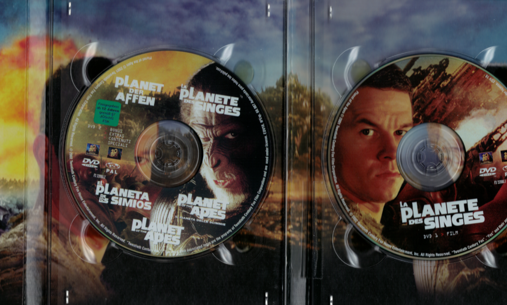 La plan&egrave;te des singes. ALIENS DVD et blu-ray