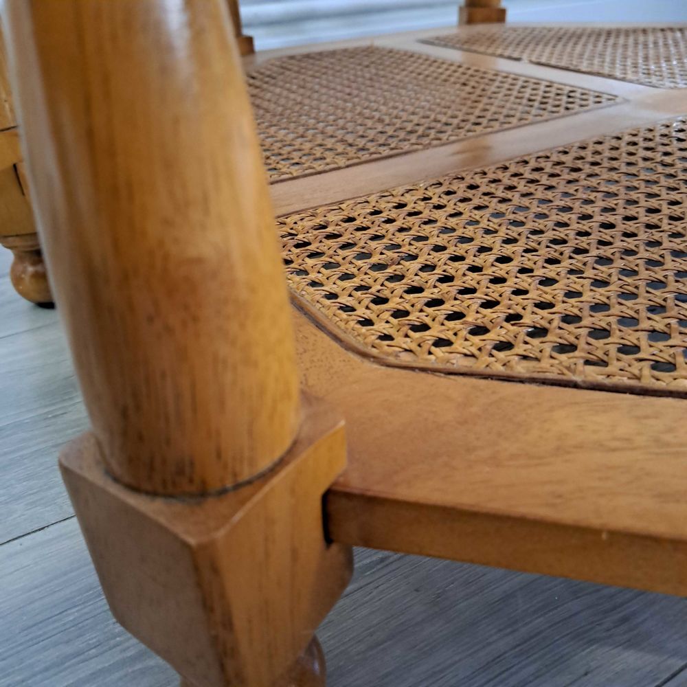table basse bois massif merisier Meubles