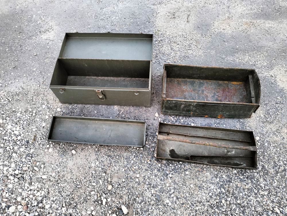 Caisse outils ww2 us france jeep willys COP Bricolage