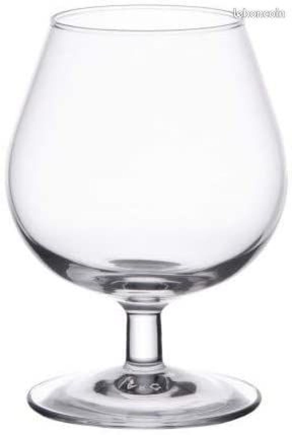 Lot de 7 Verres a Pied de Cognac Décoration