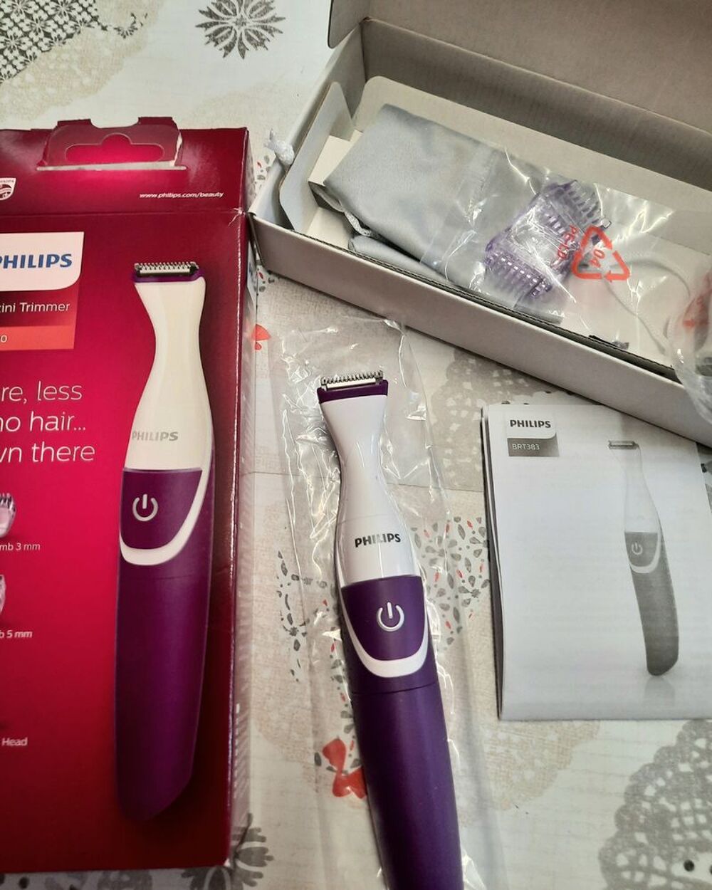 Rasoir femme tondeuse bikini Philips - Neuf Electroménager