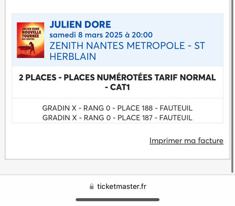 Concert Julien Dor 65 Saint-Malo-de-Guersac (44)
