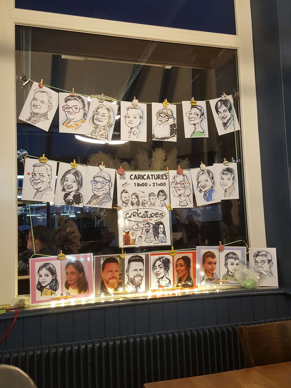   Animation insolite de Mariage! Portraits BD Comics en direct 