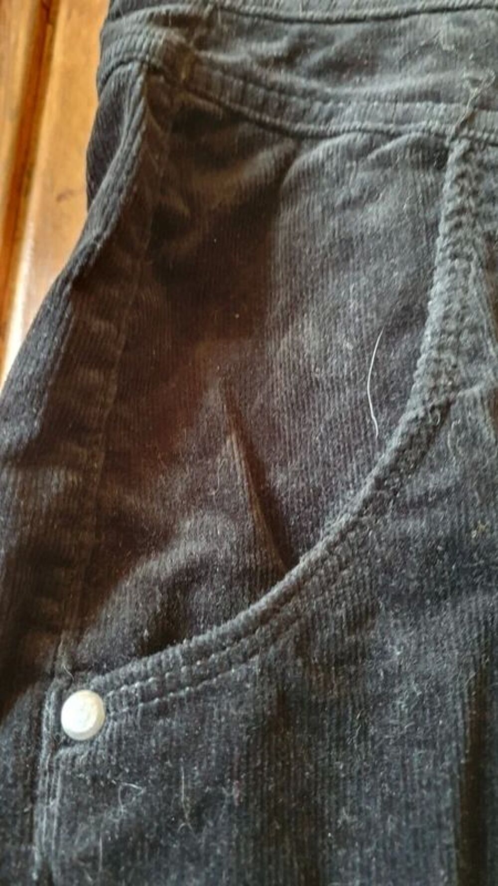 Mini jupe noire en velours Cecilia Classics Vêtements