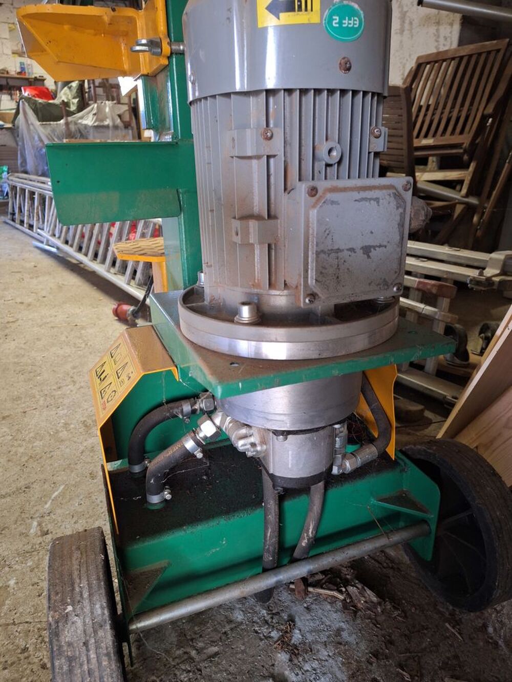 Fendeuse hydraulique 10 to Ktetzer Bricolage