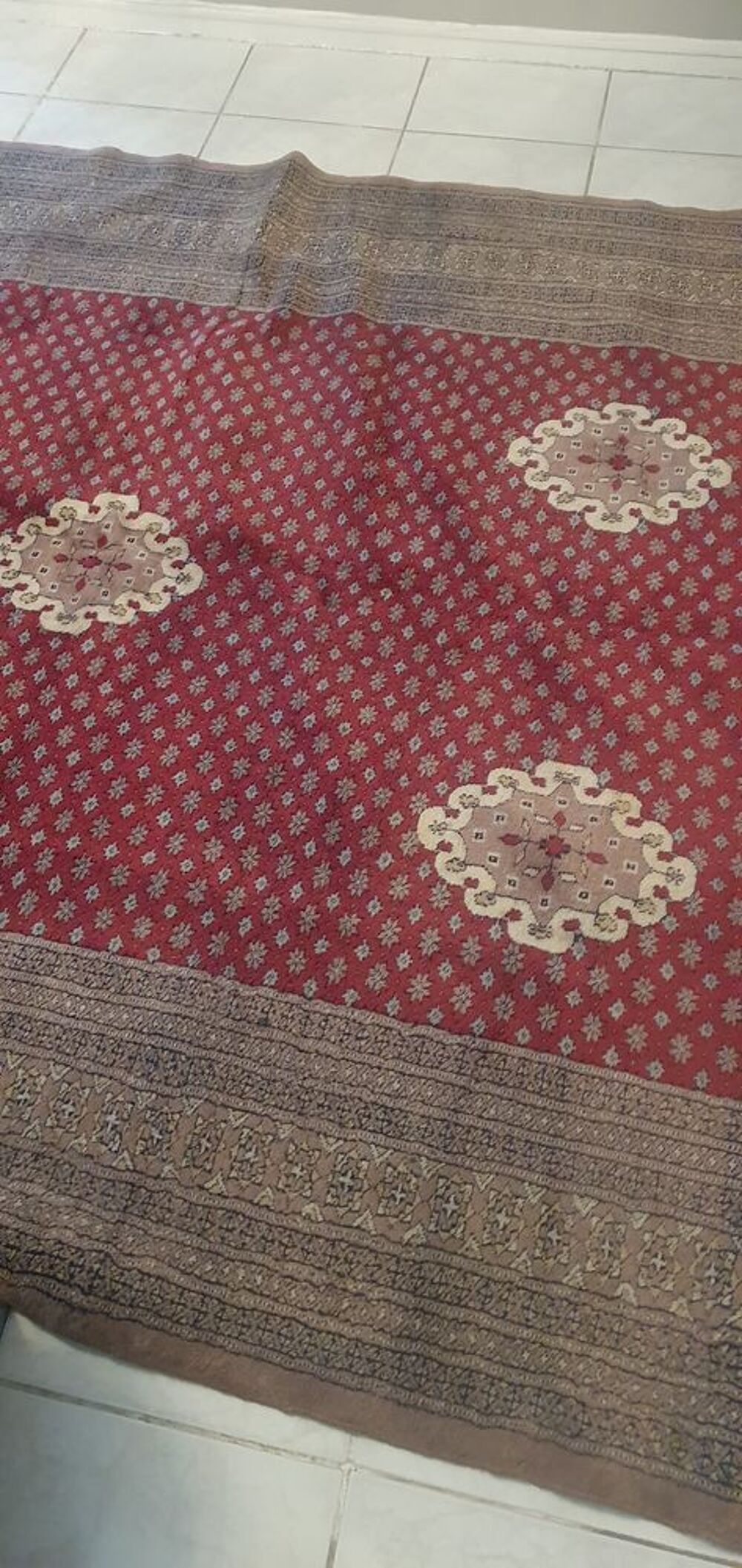 Tapis en laine fait main Décoration