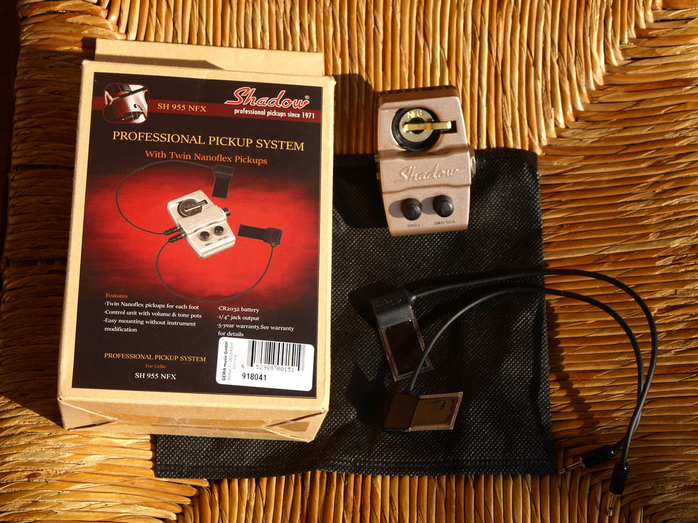 Micro SHADOW pour Violoncelle...NEUF
Instruments de musique