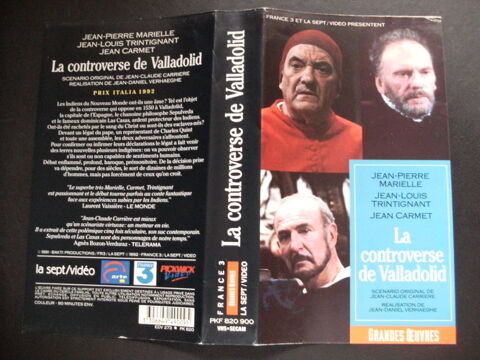Rare film :   La controverse de Valladolid   40 Saint-Médard-en-Jalles (33)