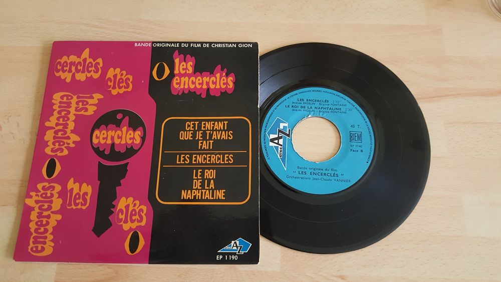 EP LES ENCERCL&Eacute;S BOF HIGELIN CD et vinyles