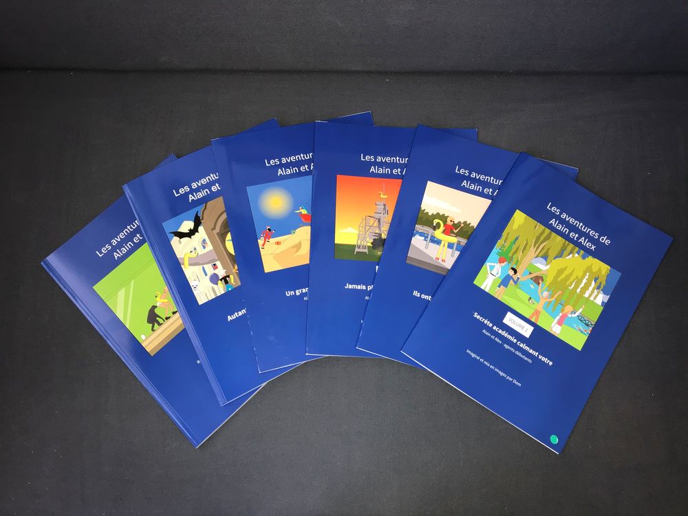 Les aventures de Alain et Alex agents secrets
Livres et BD