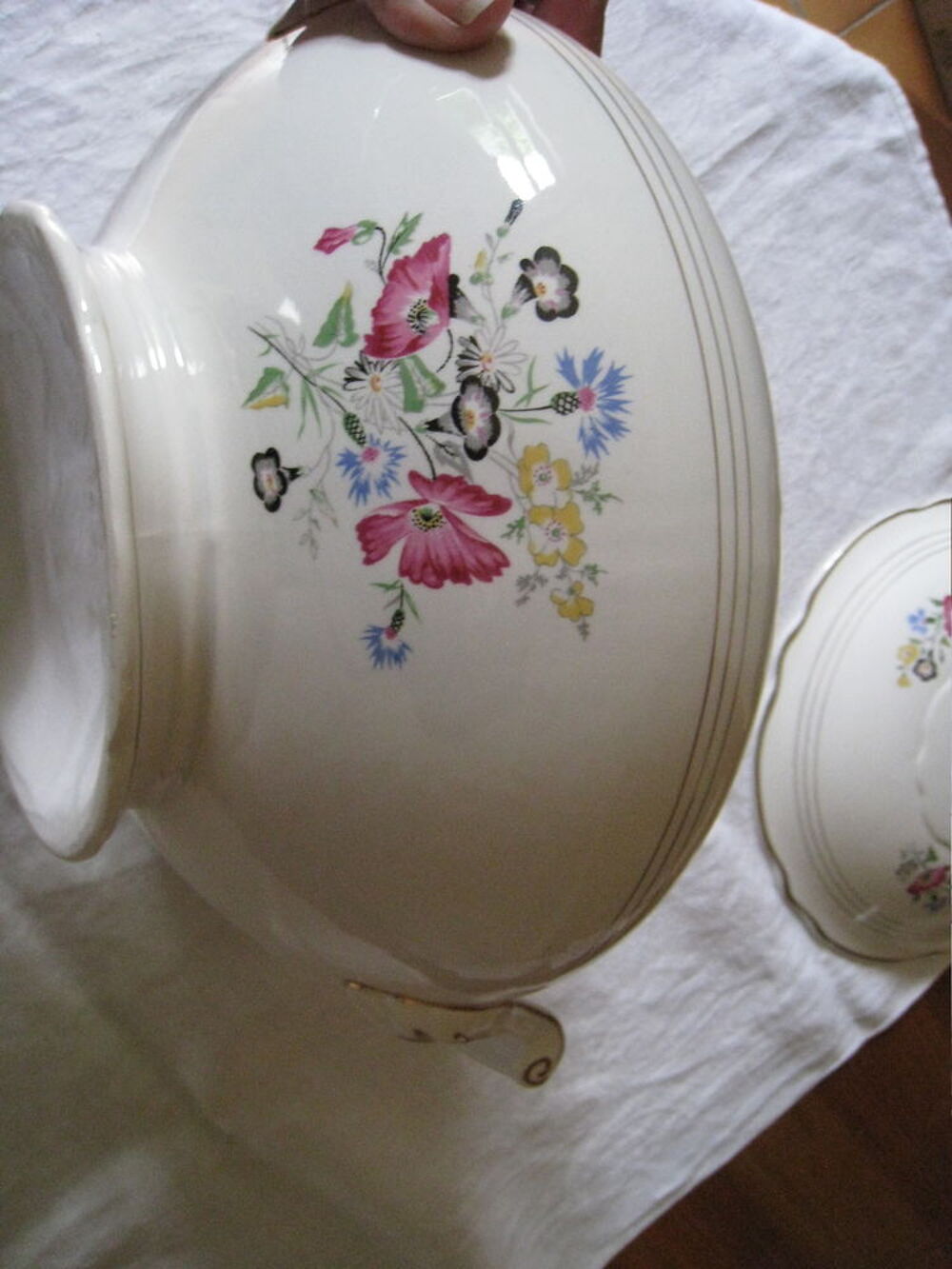 Soupi&egrave;re Digoin Sarreguemines de : 1959 porcelaine Cuisine