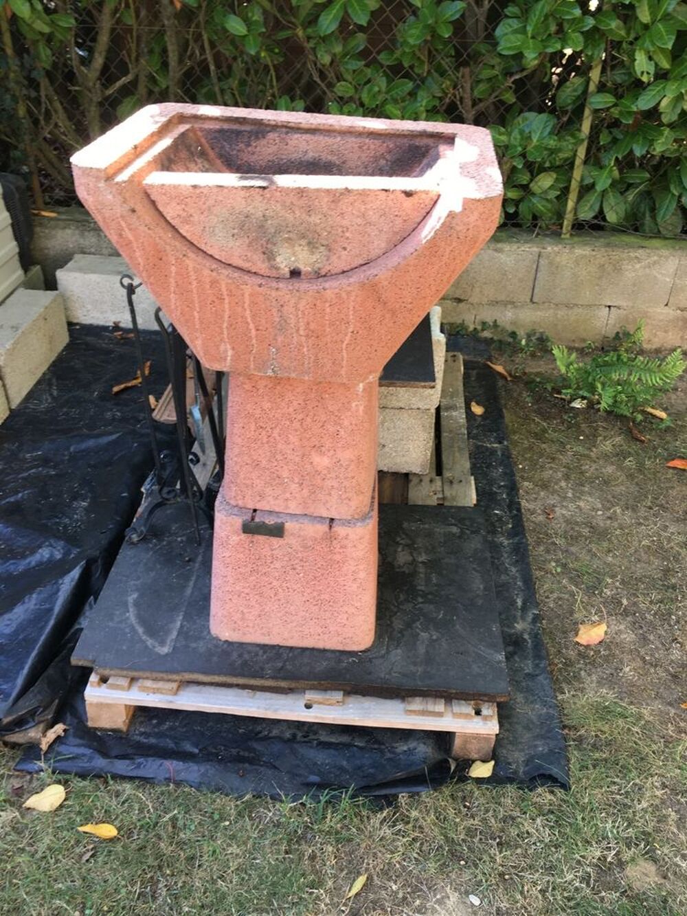 Barbecue en pierre Jardin