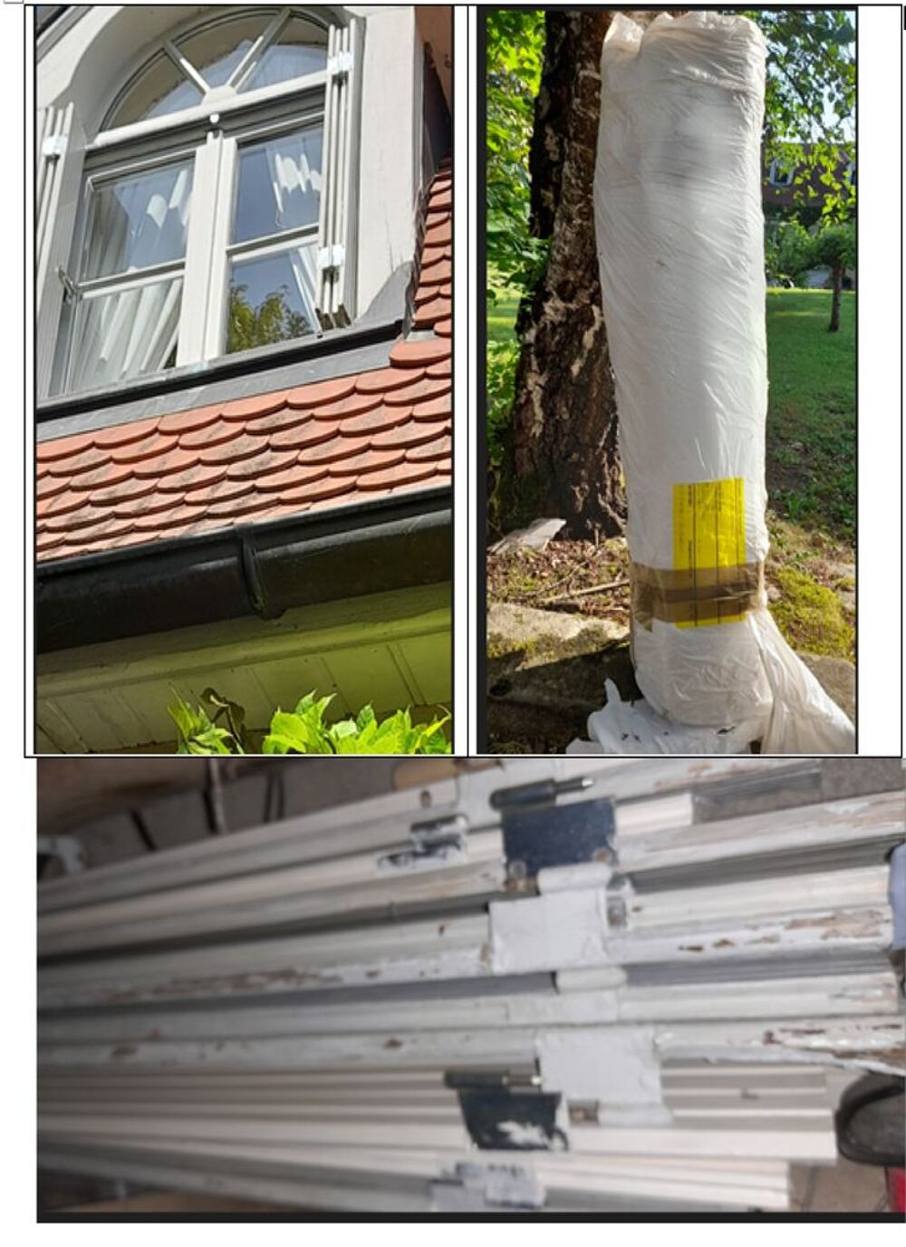 I double volet type persienne pliante et &agrave; projection Bricolage