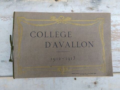 Album Photographies Coll�ge Avallon 1912-1913 Yonne 0 Loches (37)