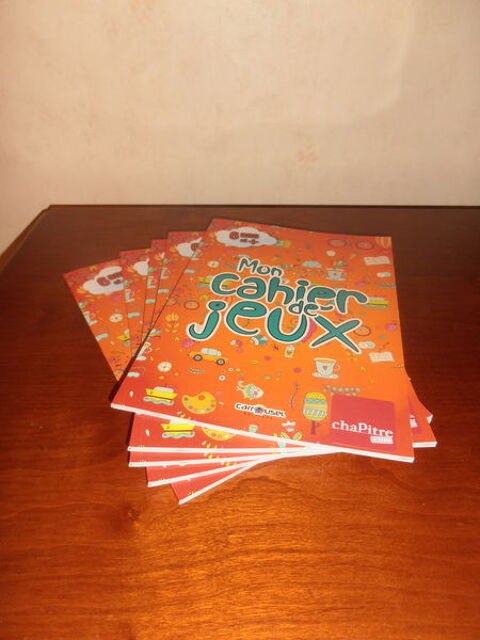 5 Cahiers de jeux 2 (26) 8 Tours (37)