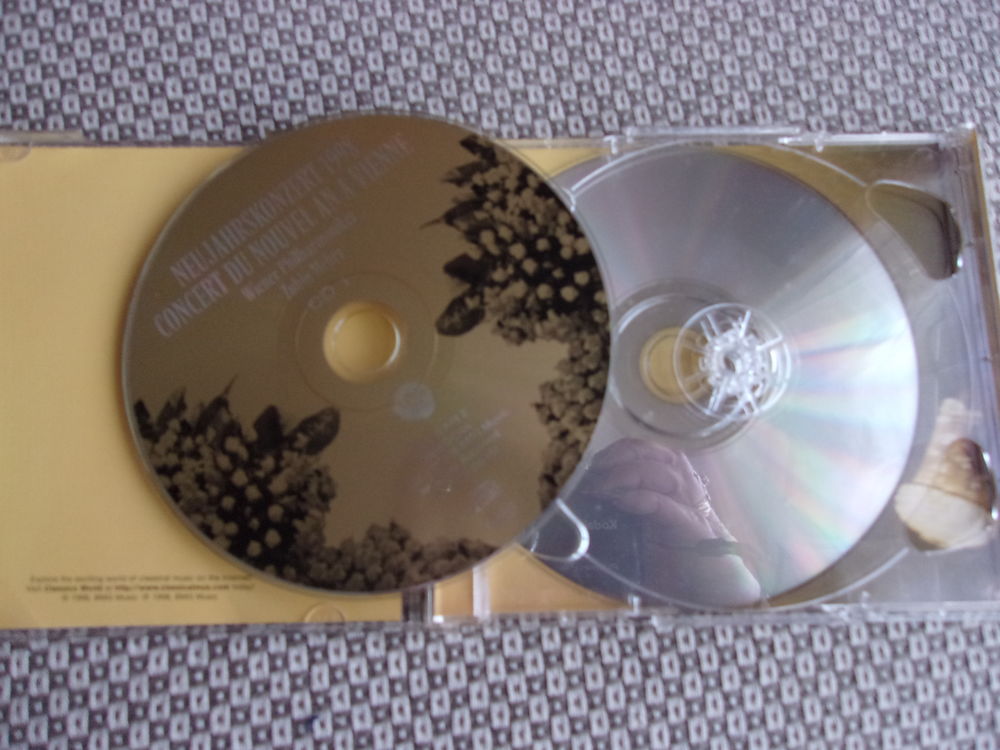 Coffret de 2 CD Concert du Nouvel An 1998 CD et vinyles