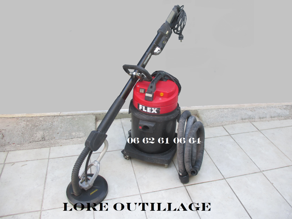 MIRKA ponceuse girafe + aspirateur FLEX Bricolage