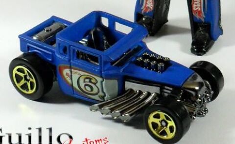 miniatures Hot Wheels Bone Shaker TM n6 + mtal n8 2 Ervy-le-Chtel (10)
