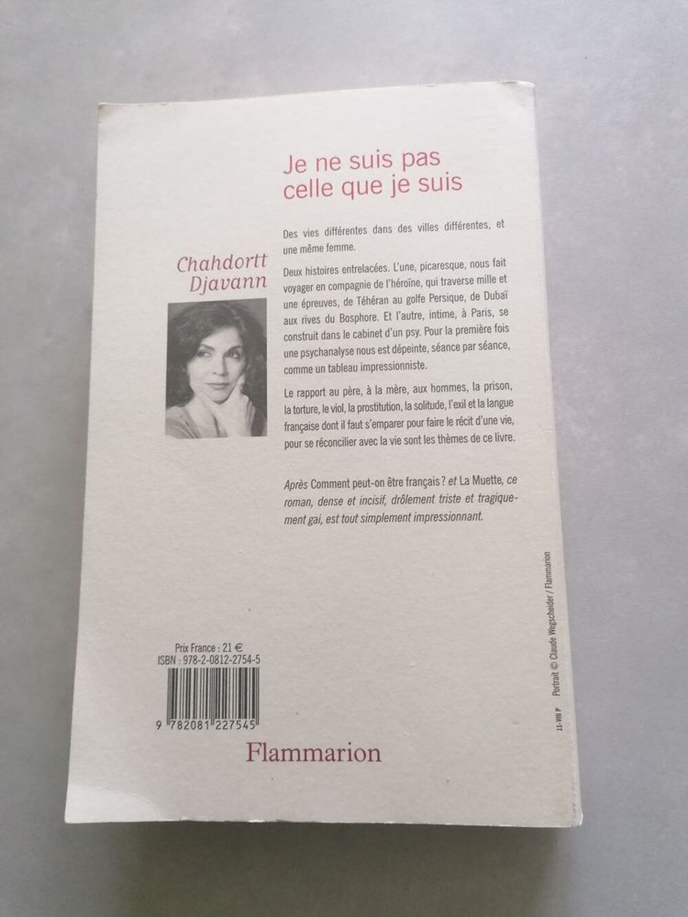 Livre Je ne suis pas celle que je suis Livres et BD