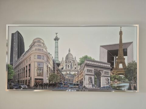 Tableau art contemporain  1500 Lucinges (74)