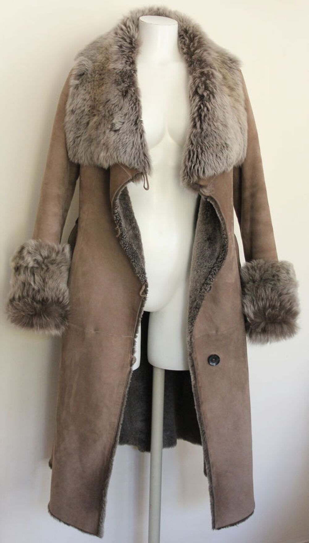 Manteau Shearling ARMANI T.40 Fr Vêtements