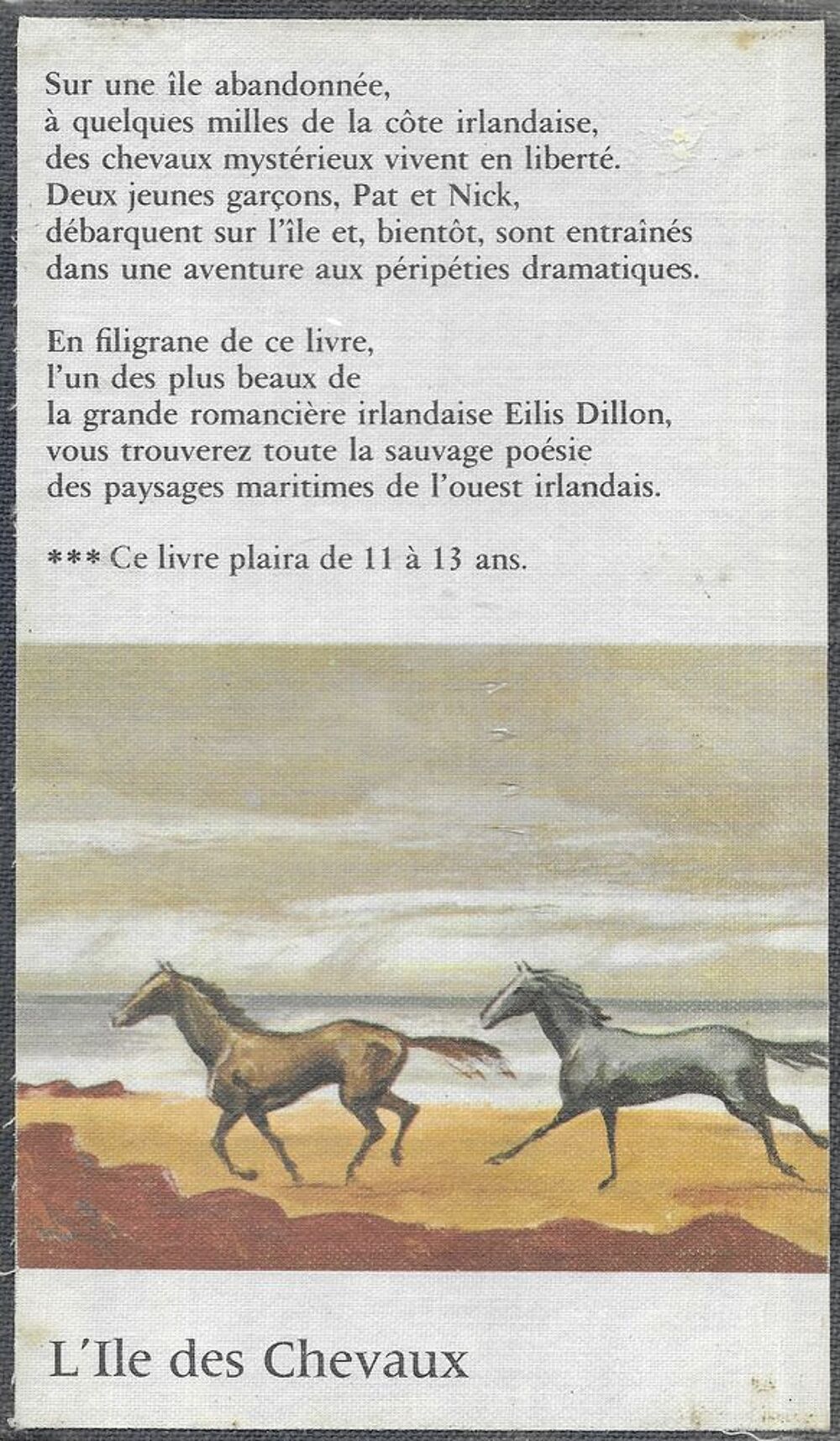 Livre, L'&icirc;le des Chevaux de Eilis Dillon Livres et BD