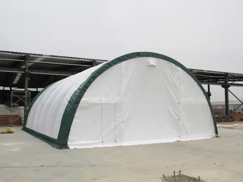 Abris mobile pour les arm&eacute;es et la protection civile Jardin