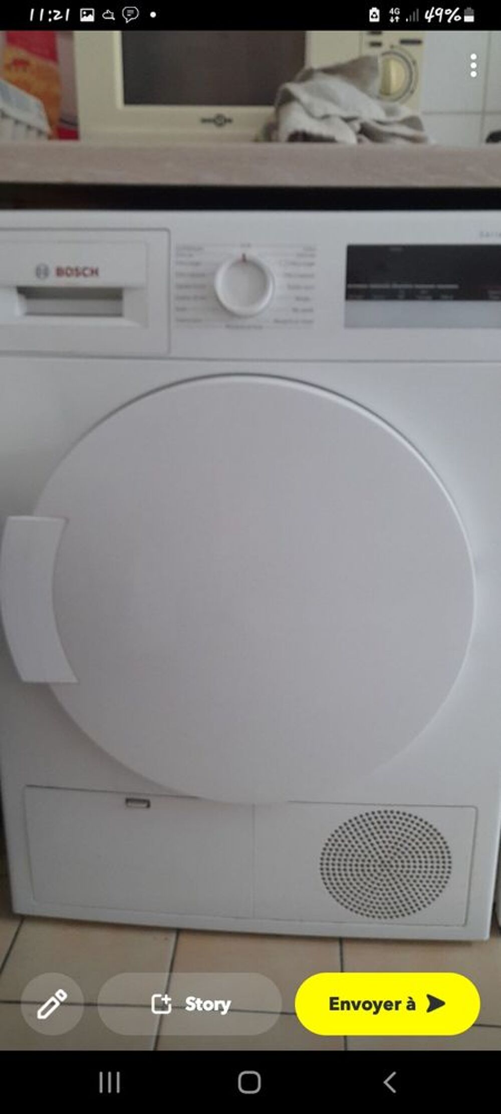 Seche linge bosh serie 4 Electroménager