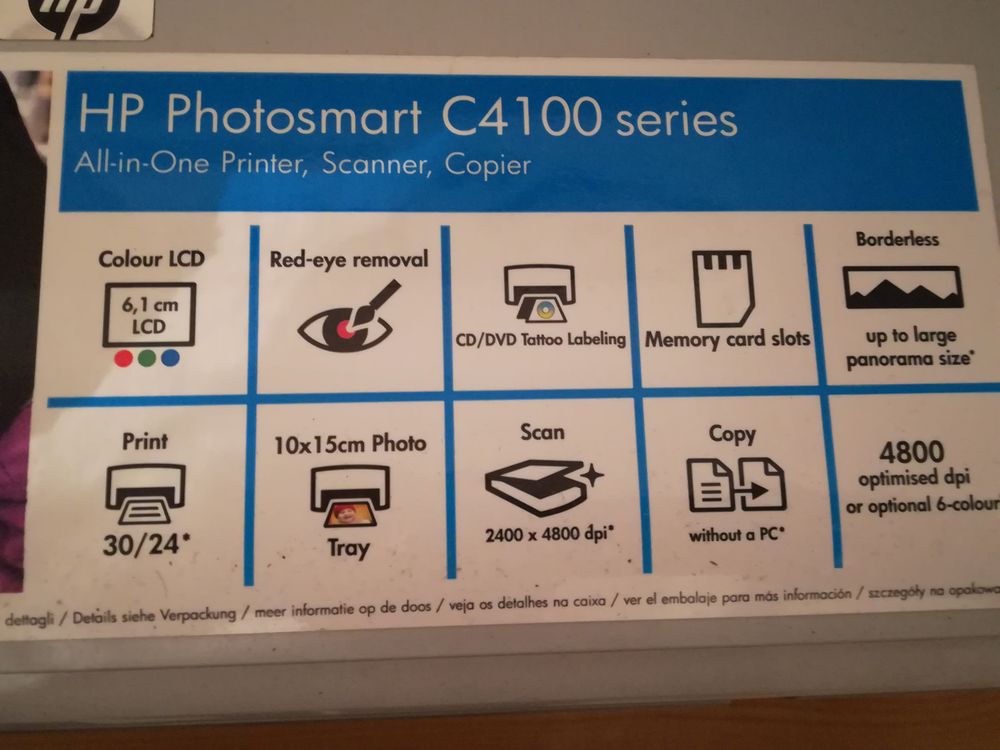 Imprimante HP Photosmart (Imprimante - Scanner -Copieur) Matériel informatique