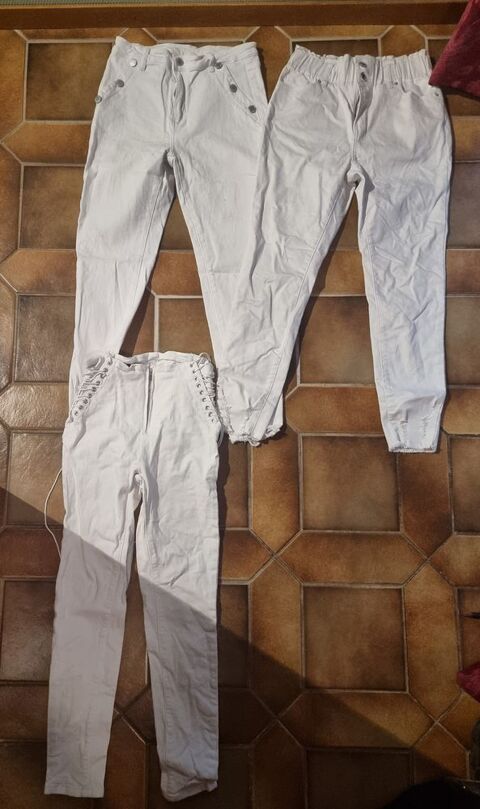 Lot de 3 jeans blanc pour femme taille 38 (M) 7 Vulbens (74)