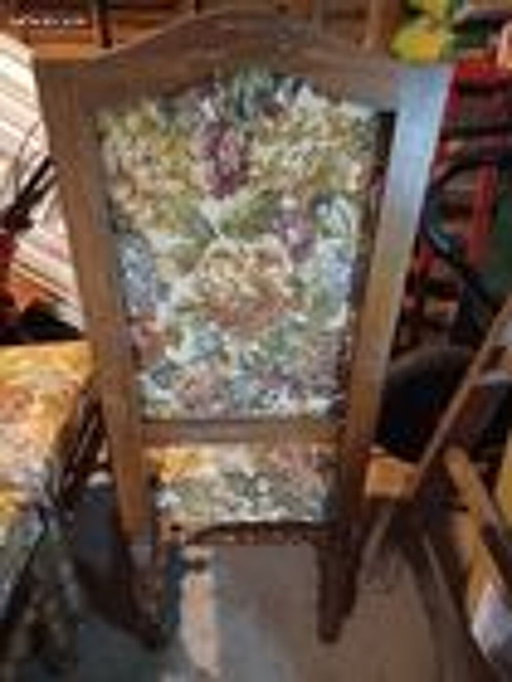 4 Chaises en ch&ecirc;ne Meubles