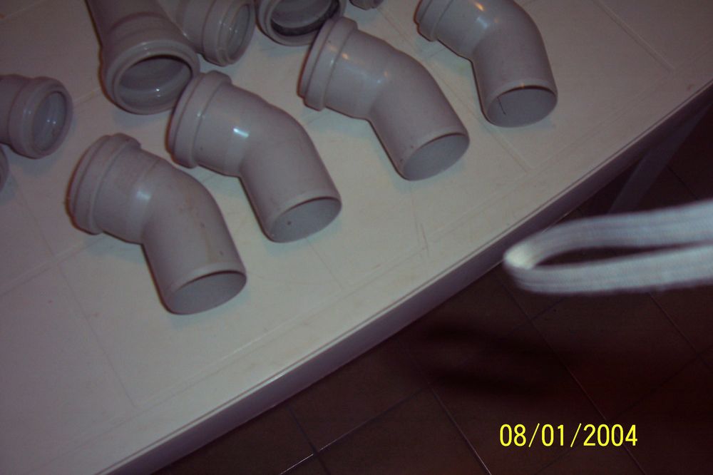coudes pvc Bricolage