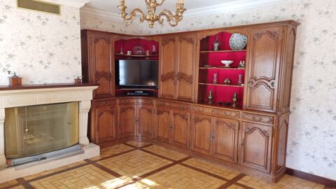 Enfilade d'angle Louis XV en chne massif 500 Pineuilh (33)