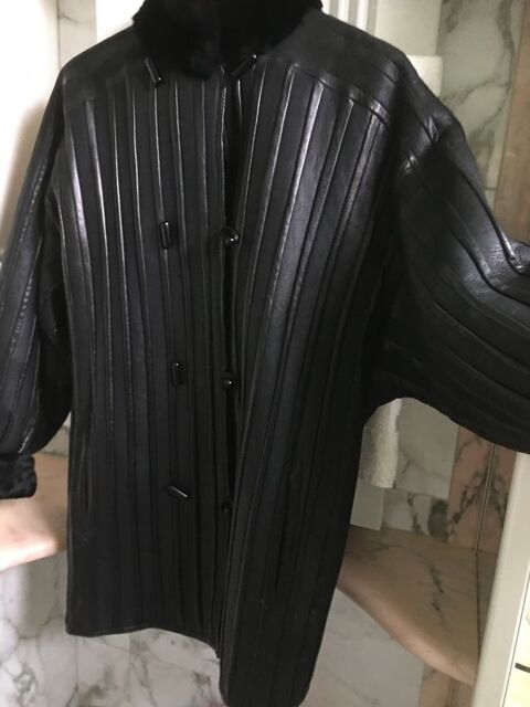 Veste cuir fourrée 180 Perpignan (66)