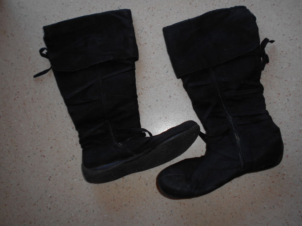 Grandes bottes femme en feutrine P39 Chaussures