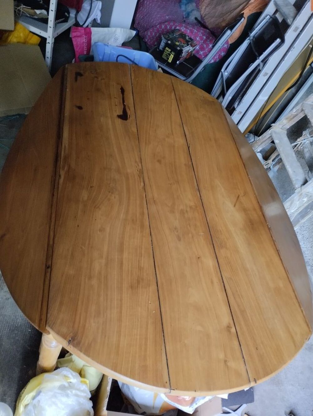 Table ovale en ch&acirc;taigner Meubles