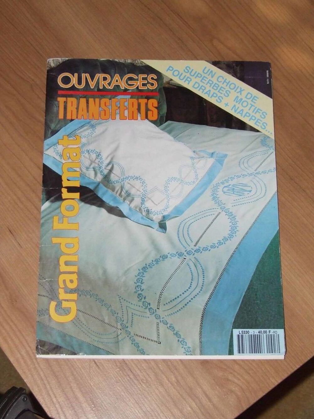 Ouvrages transferts, Grand format, Broderie Bricolage