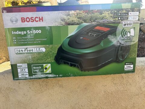 ROBOT TONDEUSE BOSCH INDEGO S 500 NEUVE 
400 Sainte-Anastasie-sur-Issole (83)