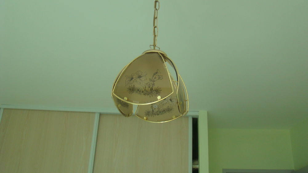 5 lustres dor&eacute; Décoration