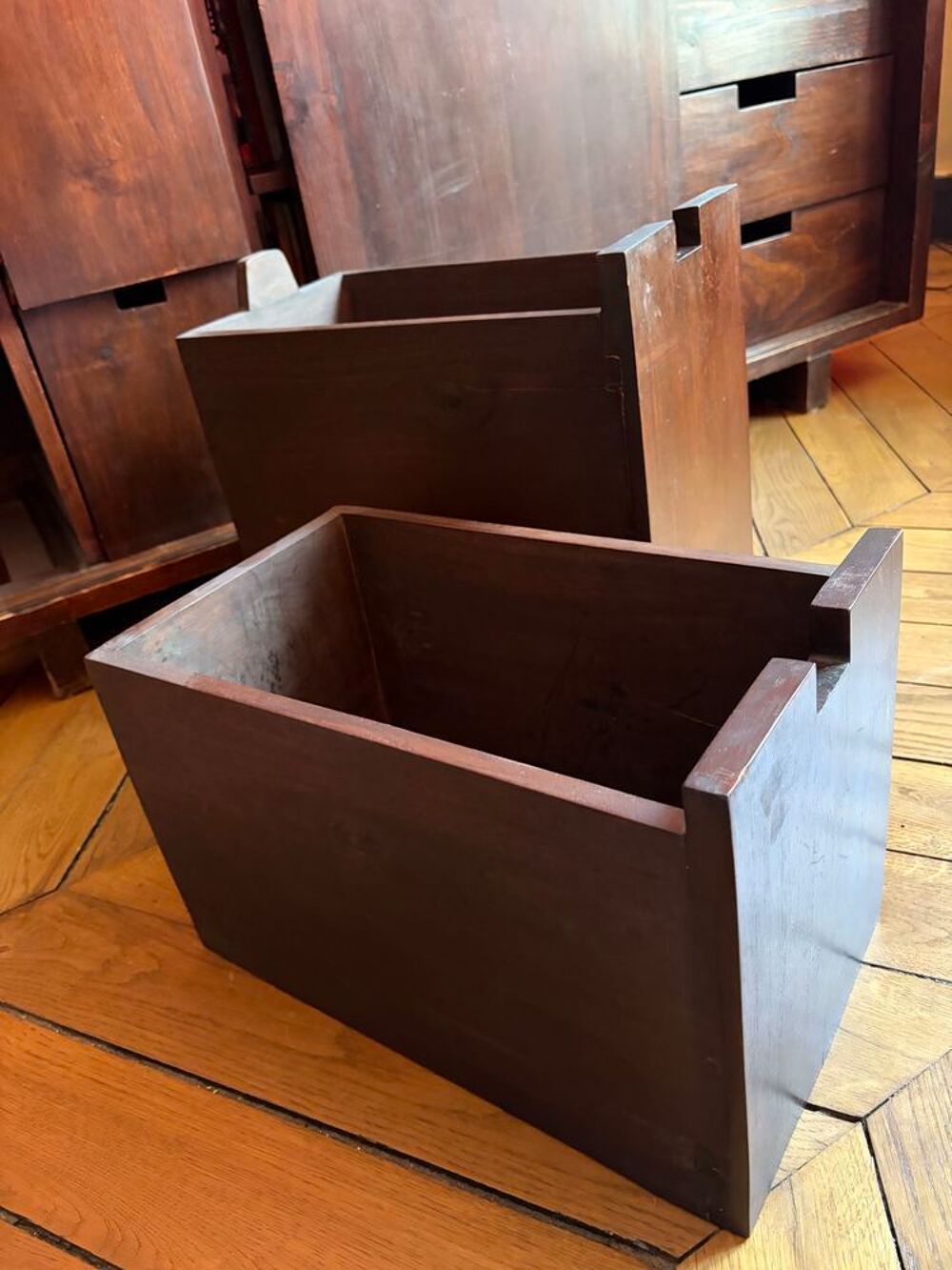 Superbe meuble en bois massif €" Style contemporain €" Nombreux rangements Meubles