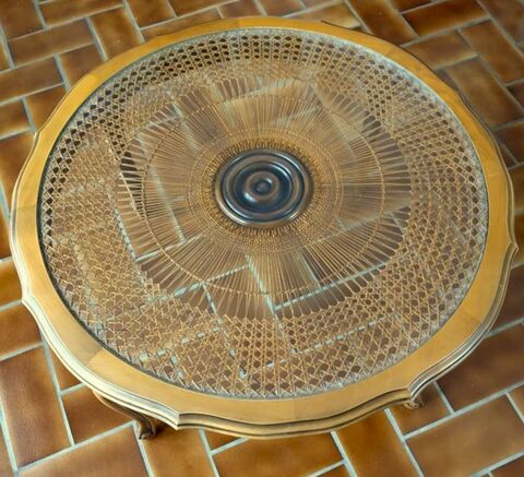 Table basse ronde de salon 12 Saint-Pre (58)