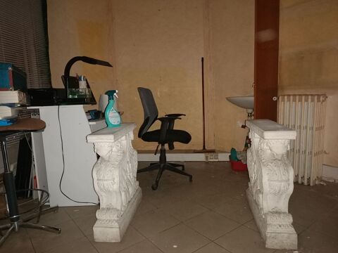 Table verre feuillet� avec 2 pieds beliers 100 Paris 15 (75)