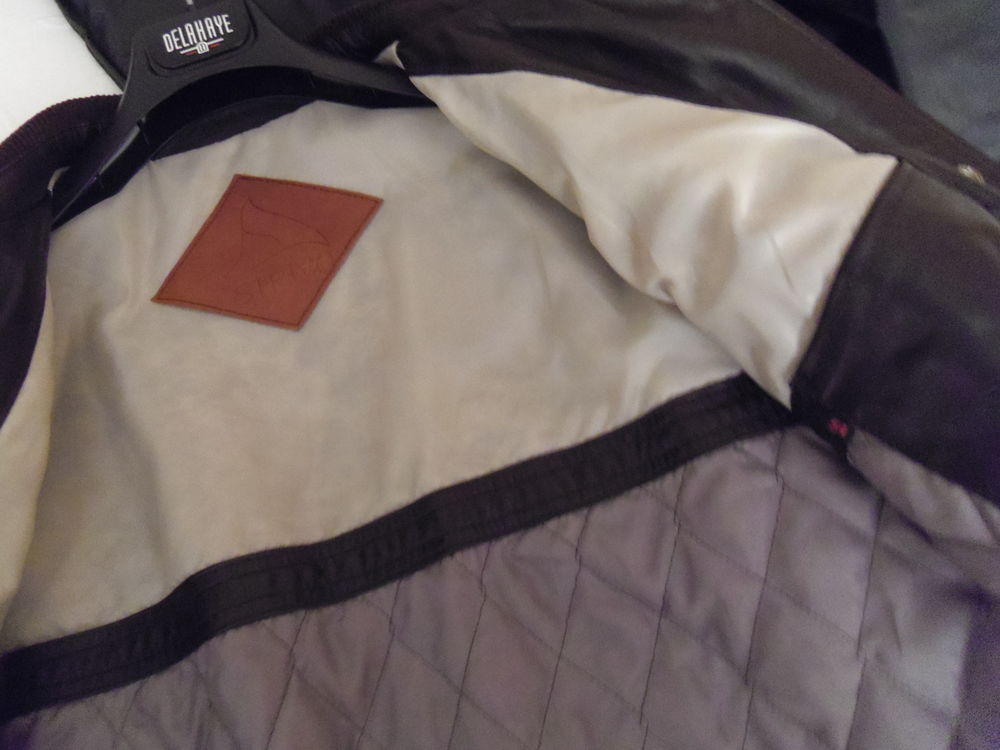 veste cuir agneau Vêtements