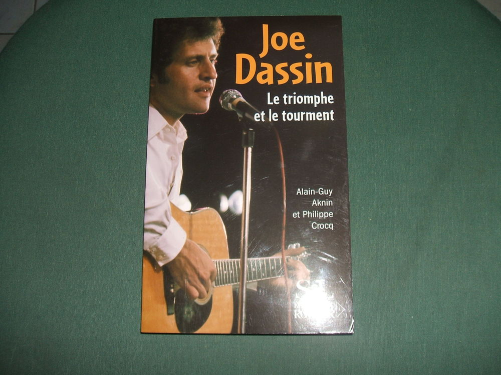 Joe DASSIN "Le triomphe et le tourment" Livres et BD