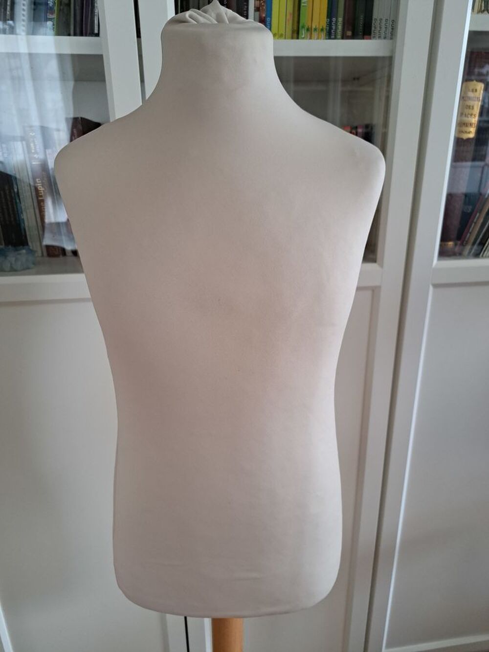 Lot de 2 bustes sur pied pour couturi&egrave;re, homme et enfant/Ad Décoration