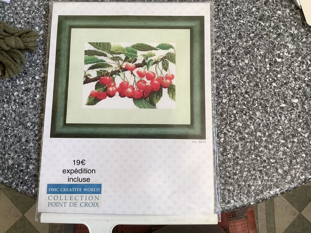 Pour les fondues de broderie aux points de croix
Décoration