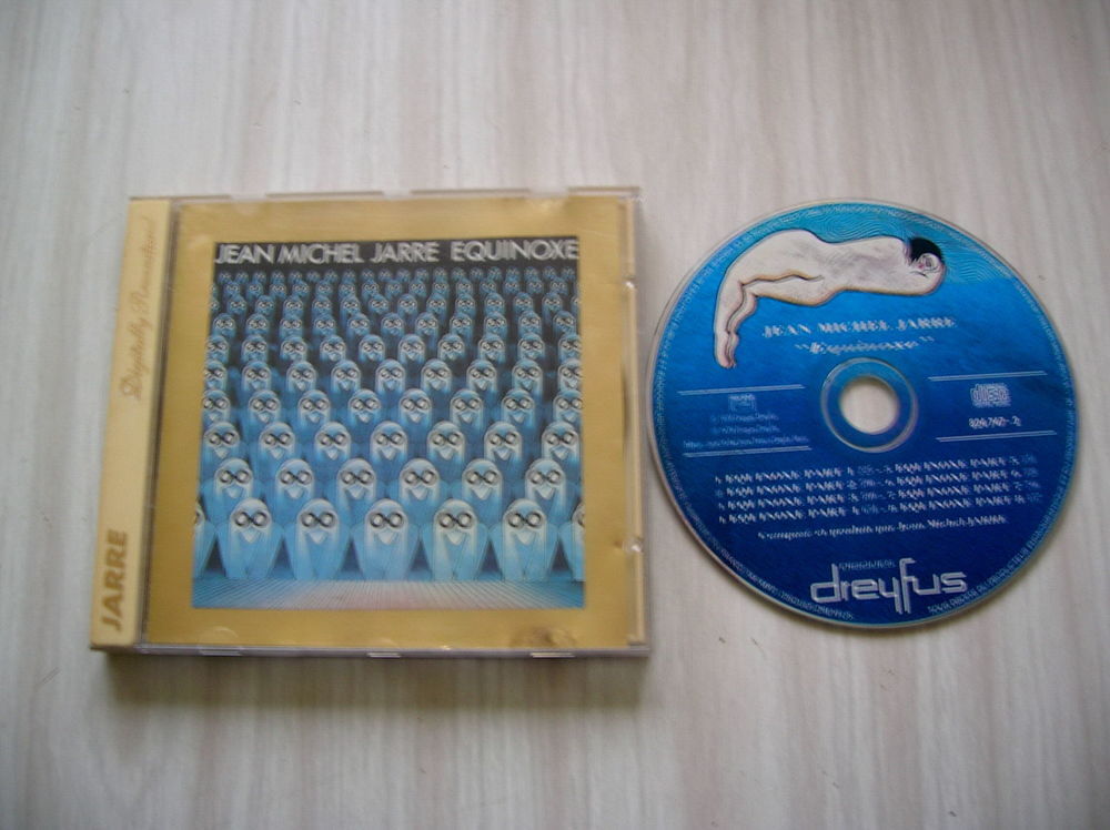 CD JEAN-MICHEL JARRE EQUINOXE (IMPORT USA) CD et vinyles