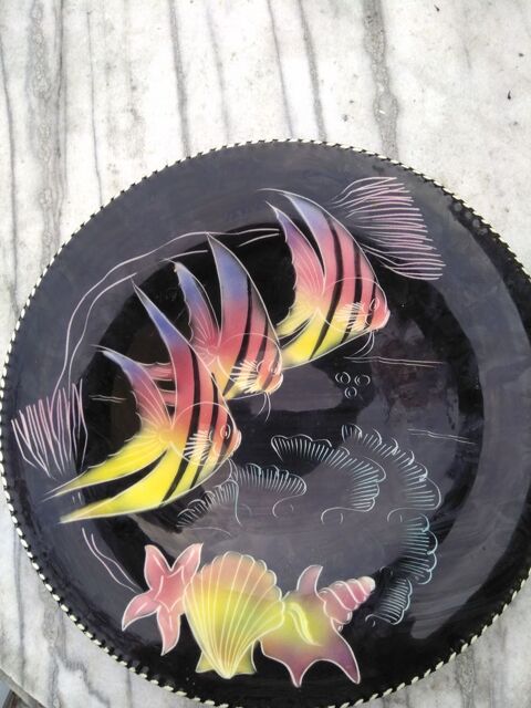 grand plat en  cramique MONACO 25 Bondy (93)