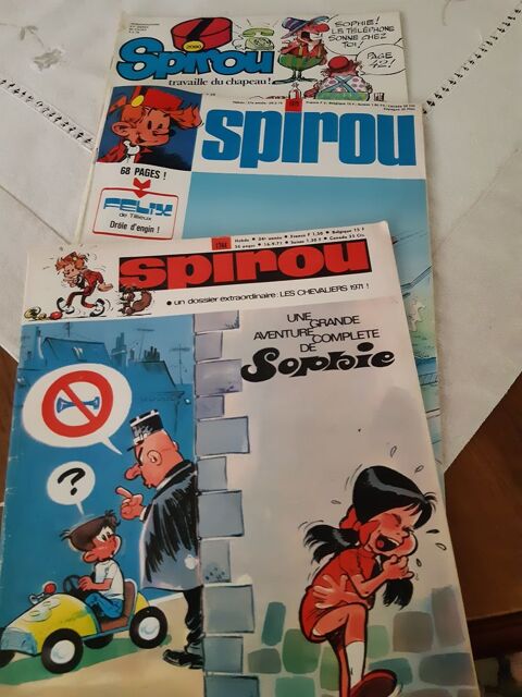 magazines hebdomadaires spirou 0 Pontault-Combault (77)