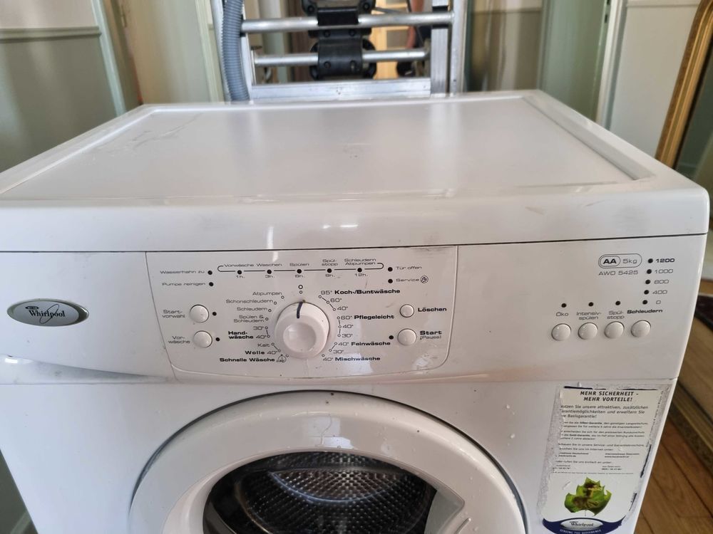Lave linge Whirlpool Electroménager